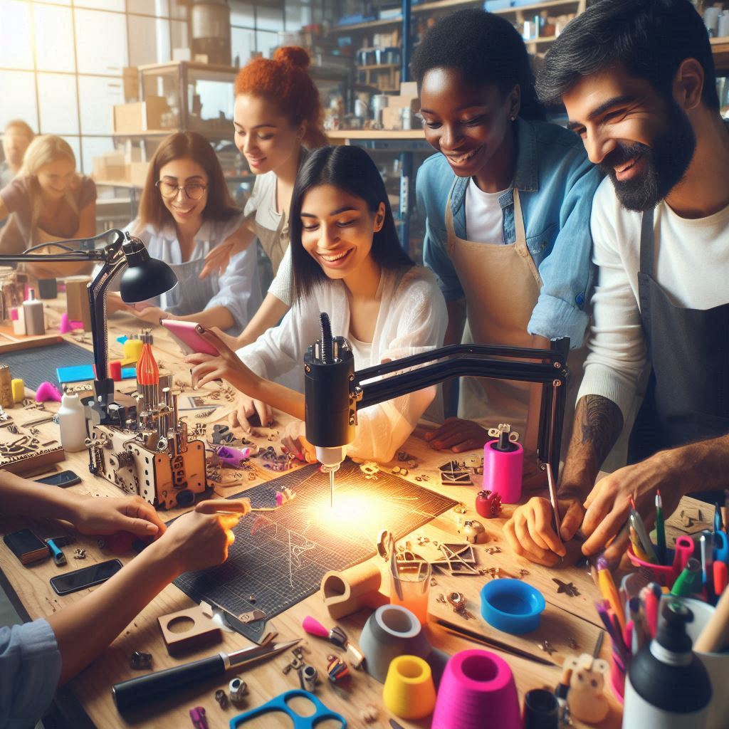 Les lasers : Un outil puissant pour les petits&nbsp;créateurs