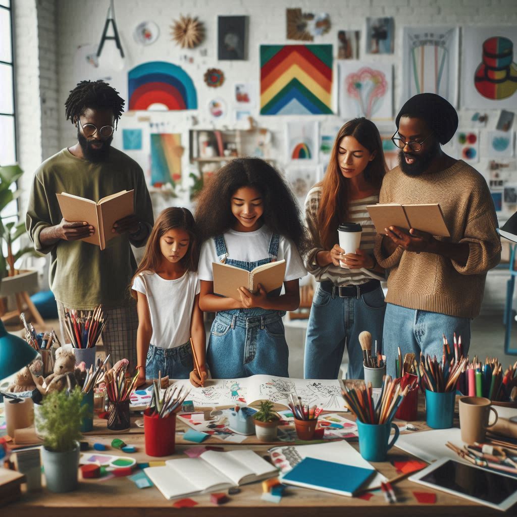 Le processus créatif des petits créateurs : Exploration et&nbsp;Inspiration