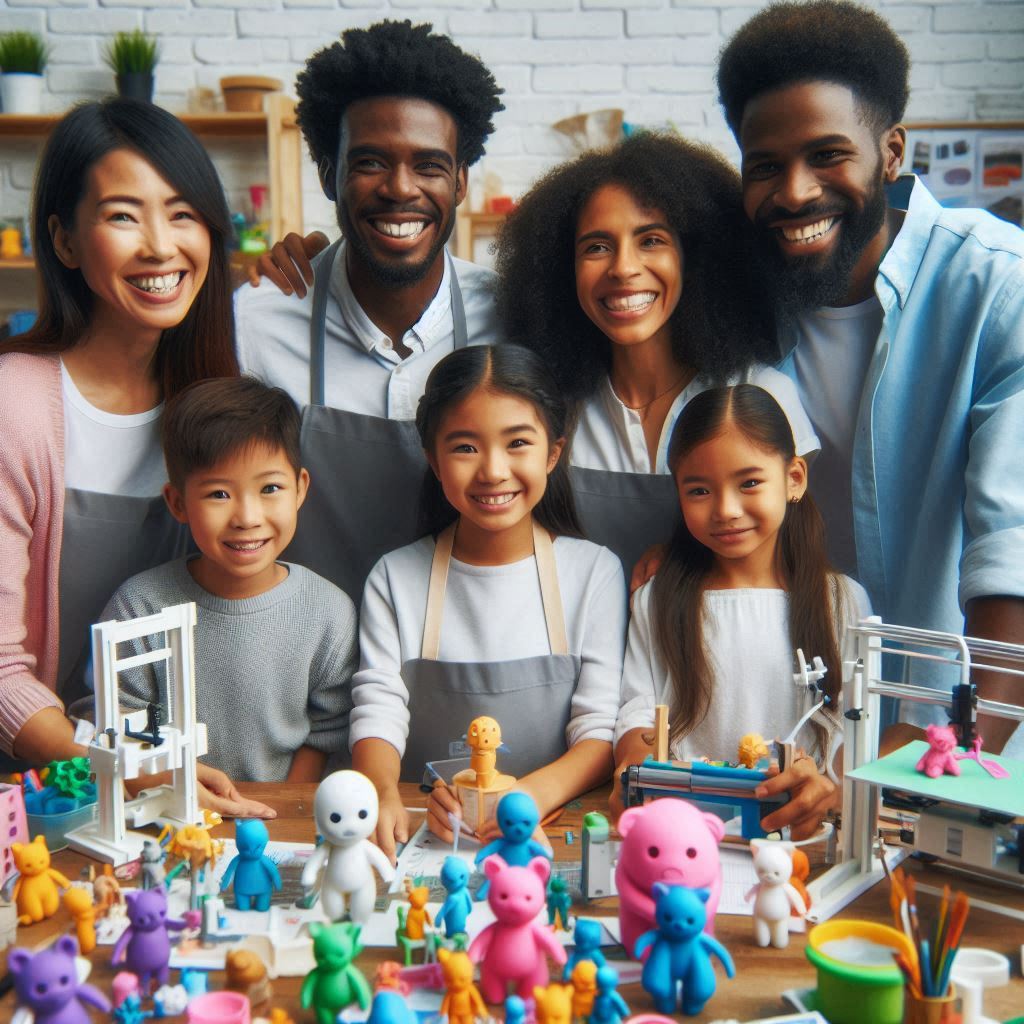 L&rsquo;essor des petits créateurs de figurines et d&rsquo;impressions 3D