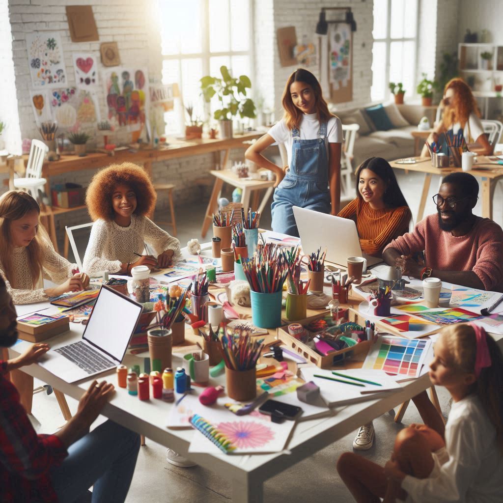 Créer un espace de travail inspirant et fonctionnel pour les petits&nbsp;créateurs